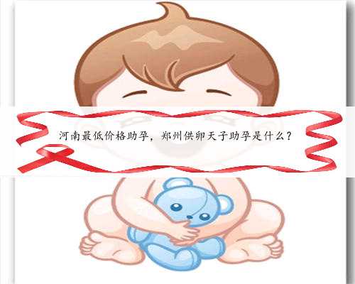 河南最低价格助孕，郑州供卵天子助孕是什么？