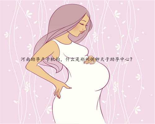 河南助孕产子机构，什么是郑州供卵天子助孕中心？