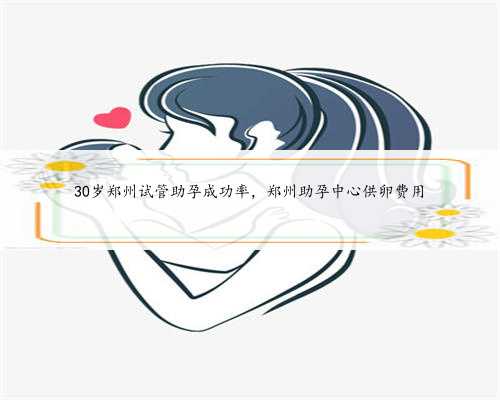 30岁郑州试管助孕成功率，郑州助孕中心供卵费用