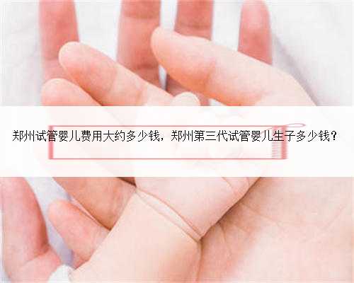 郑州试管婴儿费用大约多少钱，郑州第三代试管婴儿生子多少钱？